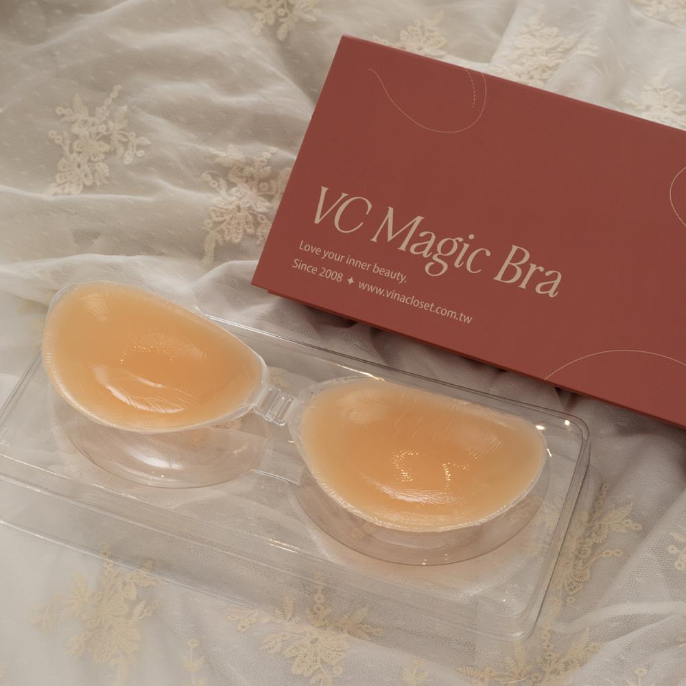 婚紗名店指定款均勻薄款矽膠隱形內衣專用乳霜嬰兒肌可下水-VC維娜361001