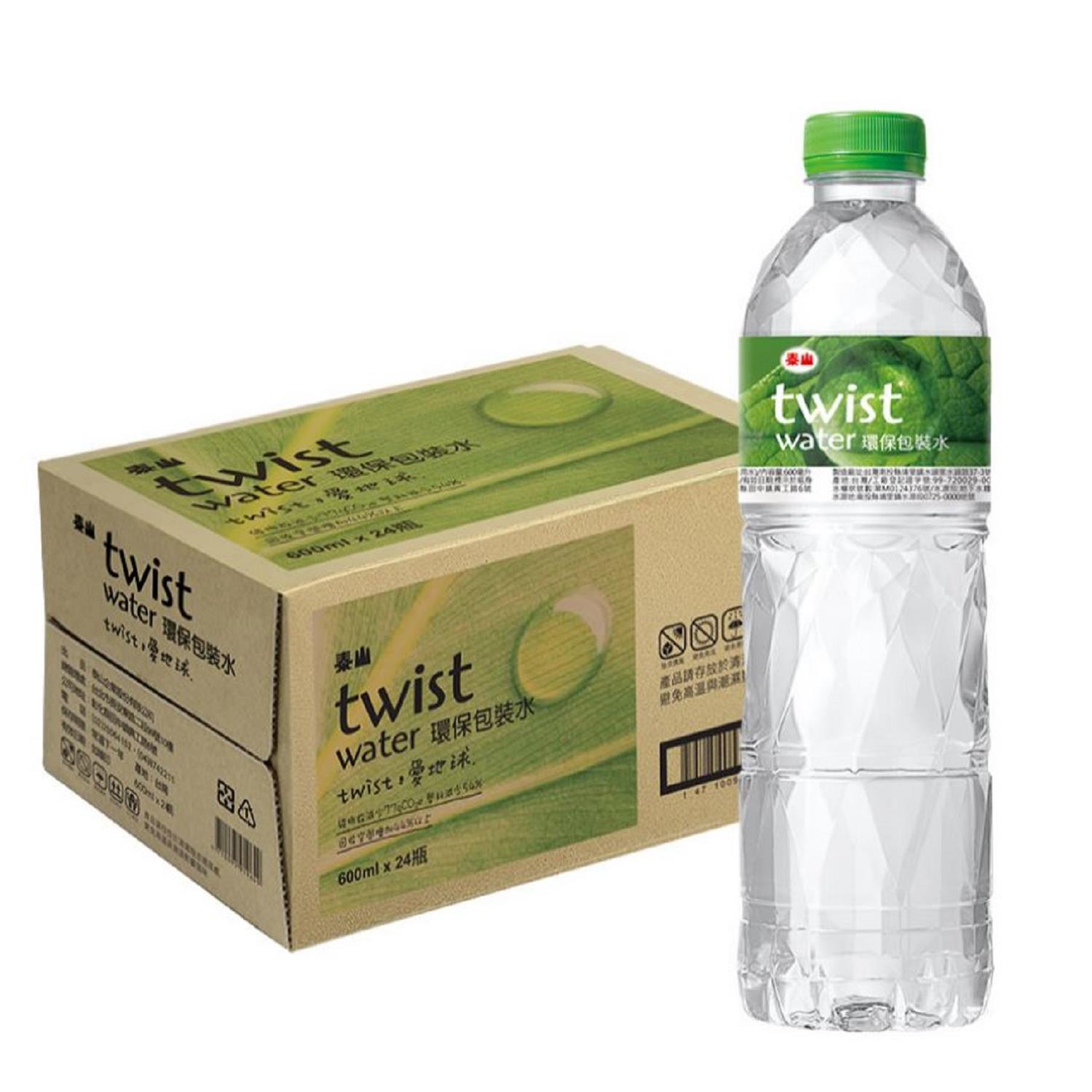 114/05/10起陸續出貨【泰山】環保水(600ml*24入/箱)
