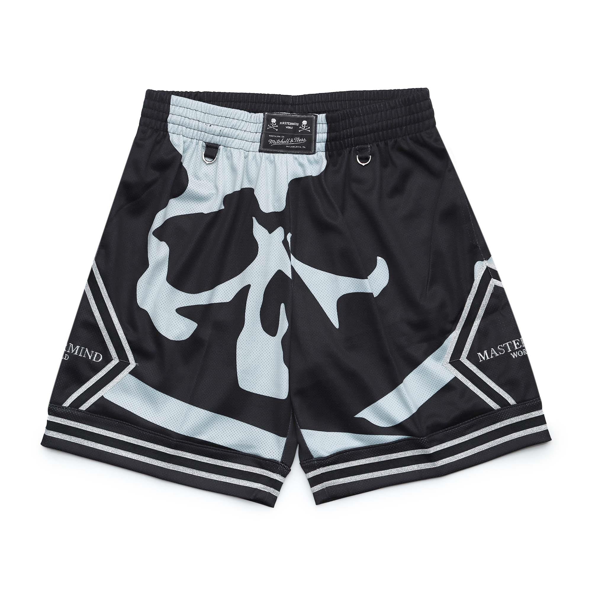 未使用級】MASTERMIND×Mitchell & Ness パンツ S-