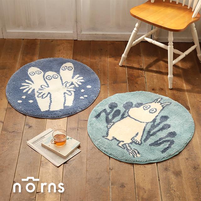 Moomin造型腳踏墊- Norns Original Design 嚕嚕米 姆明 溜溜們 吸水踏墊 防滑植絨腳踏墊 地墊