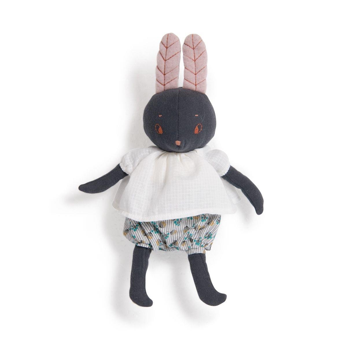 法國 Moulin Roty  雨後系列-月亮兔子 29cm