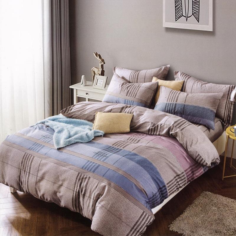 (無被套)新絲柔棉系列-三件式床包枕套組 / 芙拉多