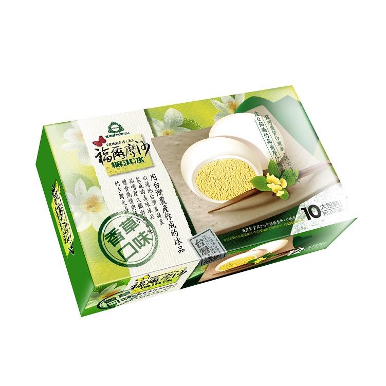 【冷凍店取－杜老爺】杜老爺麻淇冰淇淋－香草口味(４２ｇ＊１０粒)