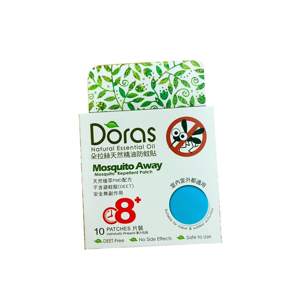Doras朵拉絲天然精油防蚊貼10片