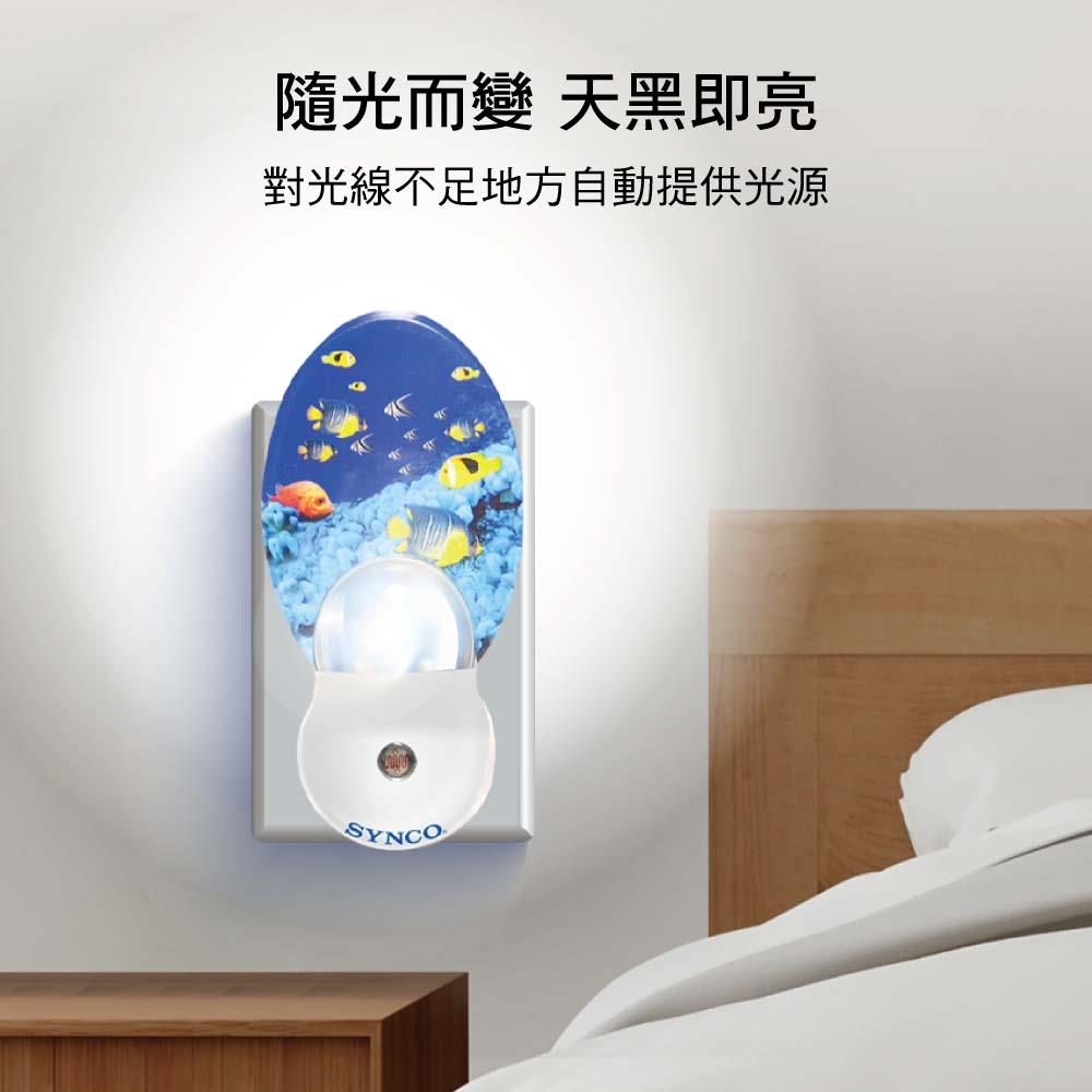 【福利品】SYNCO 新格牌 LED小夜燈系列 (包裝NG品)