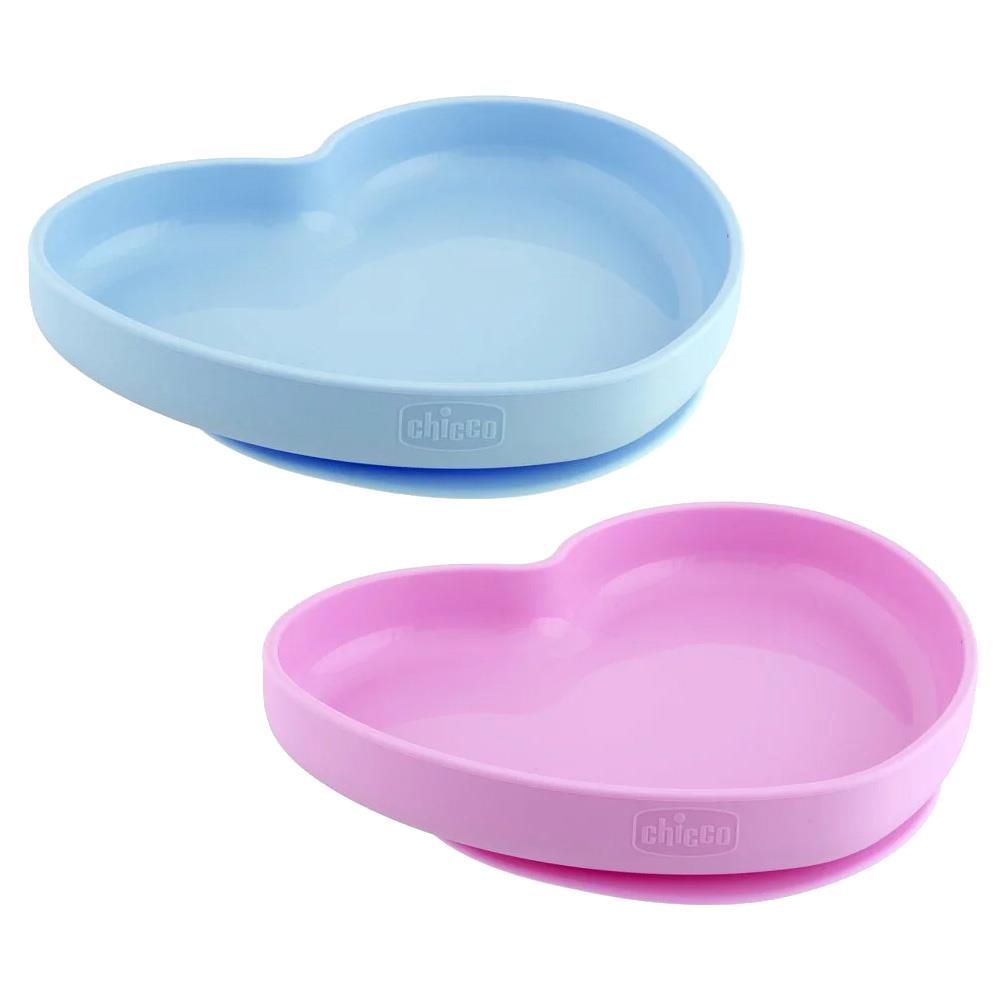 【CHICCO】愛心矽膠吸盤碗