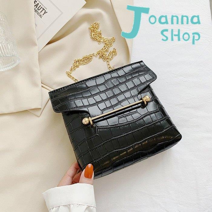 房子石紋藝術氣息斜背包1-Joanna Shop
