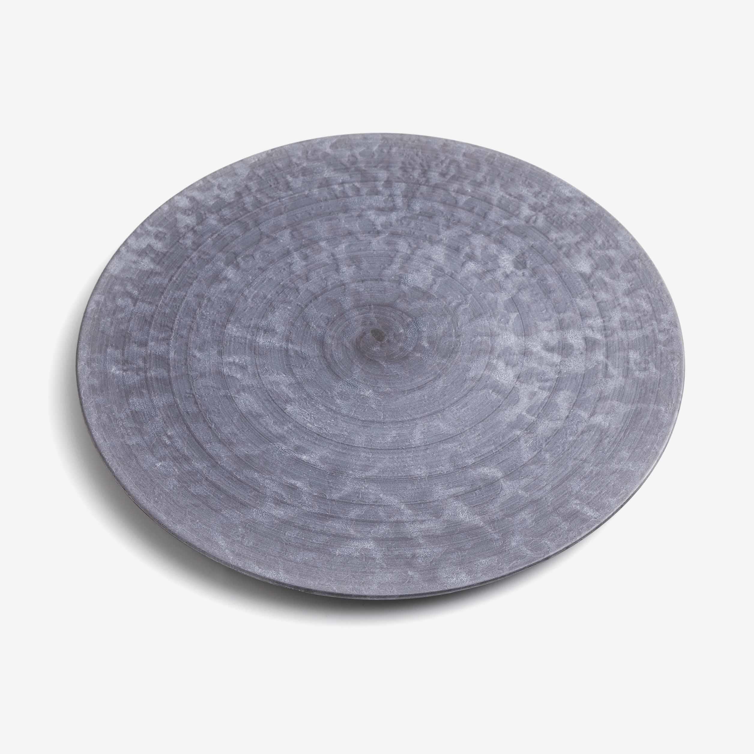 WAGA 日式褐金 29cm 陶瓷平盤｜銅釉｜單品
