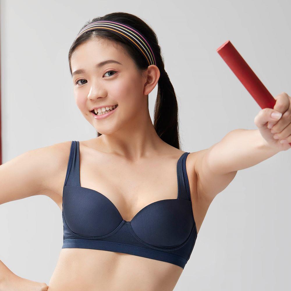 嬪婷-FTC輕涼運動系列 BM-DLL無鋼圈運動胸罩(深橄欖) BBB313K1