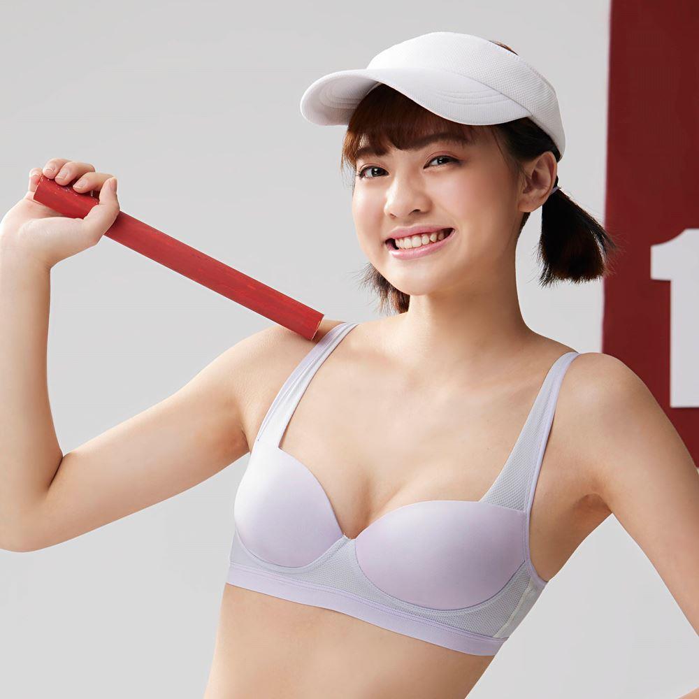 嬪婷-FTC輕涼運動系列 BM-DLL無鋼圈運動胸罩(活力紫) BBB313UB