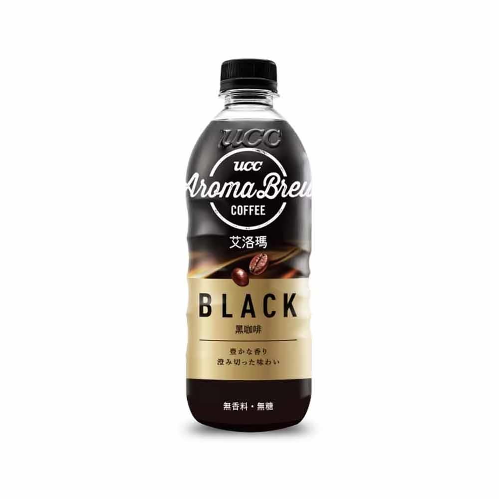 UCC AROMA BREW無糖黑咖啡500ml
