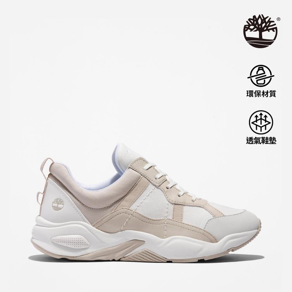 Timberland 女款白色低筒休閒鞋|A42HQL77