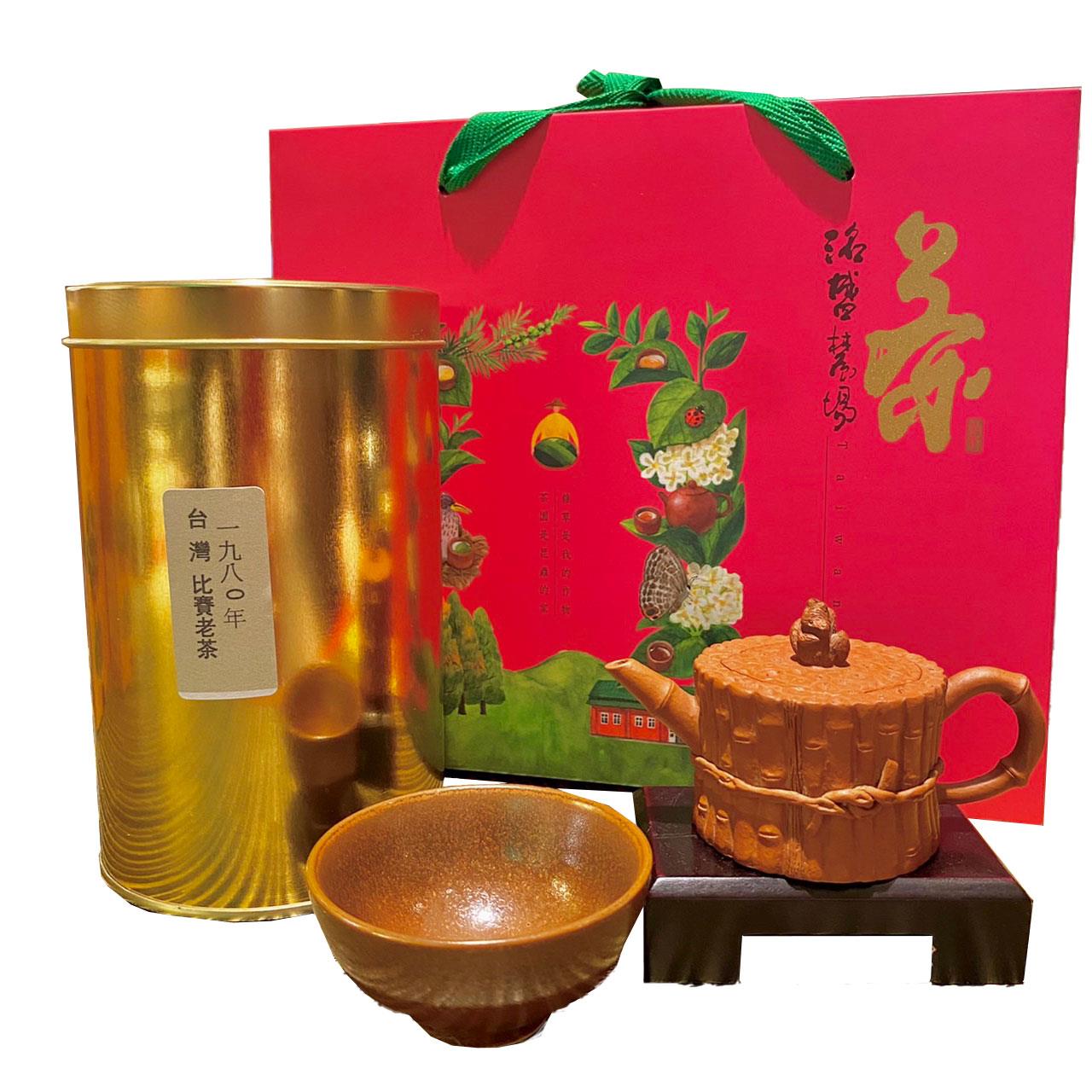 【洺盛農場】台灣比賽老茶1980年  150g