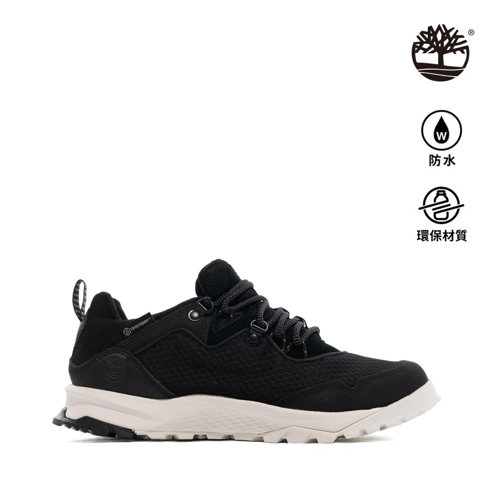 Timberland 女款黑色防水健行鞋|A29A9015