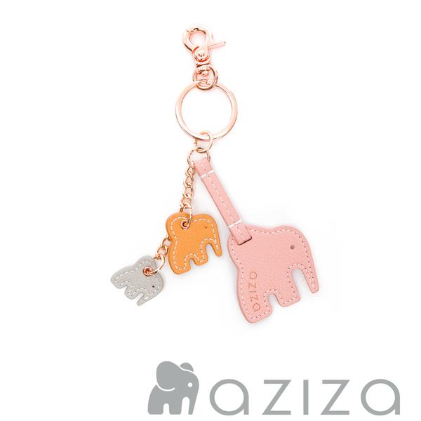 【aziza】NIRI三隻小象鑰匙圈