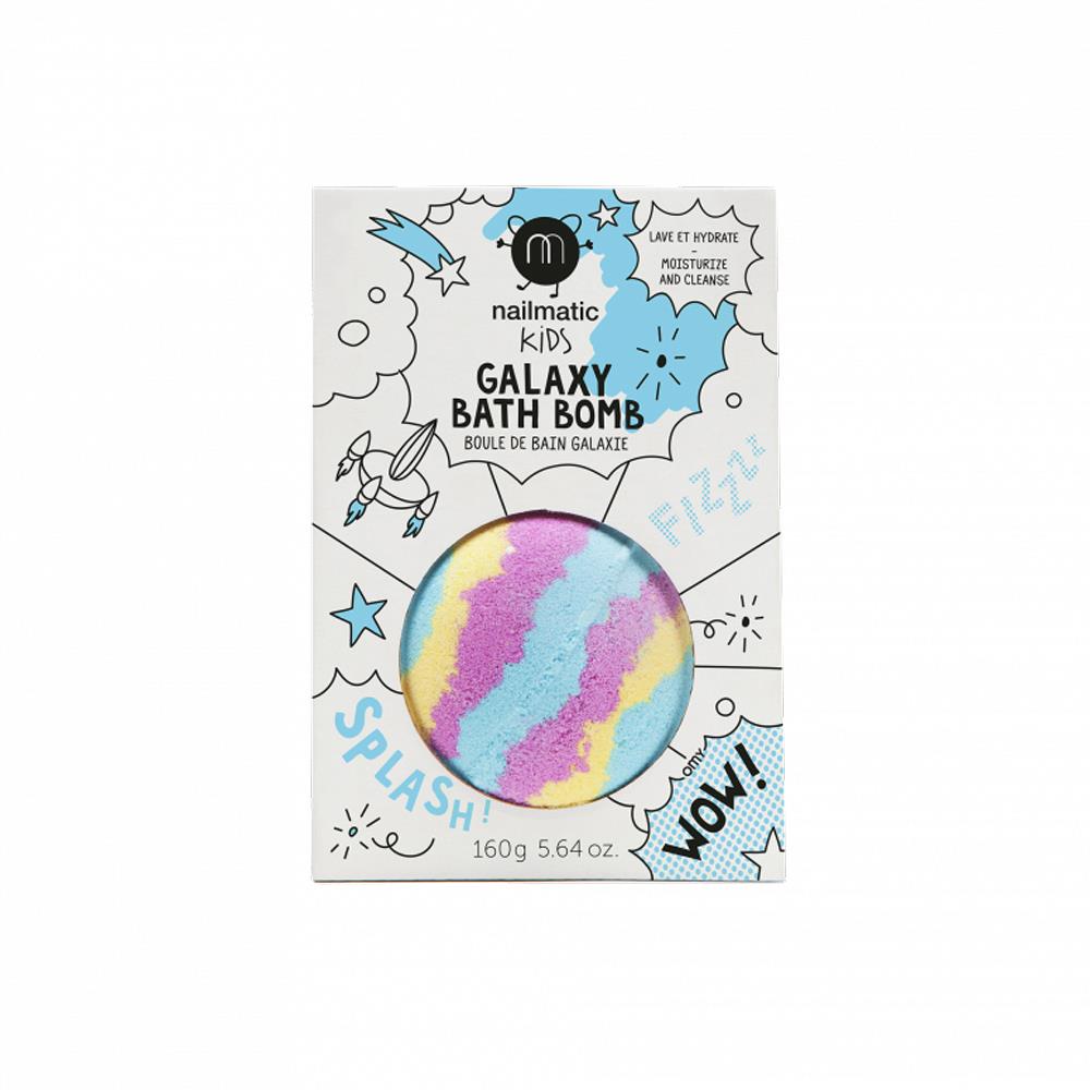 nailmatic 宇宙探險兒童泡澡沐浴球-粉紫黃藍