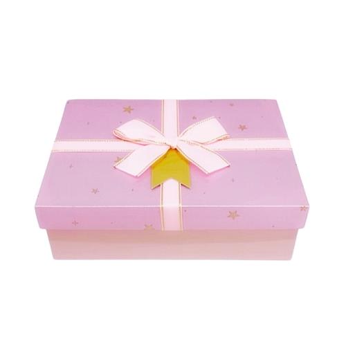 摩登風采禮物盒/萬用紙盒(中)-粉色(尺寸:約20x13.9x6.7cm)