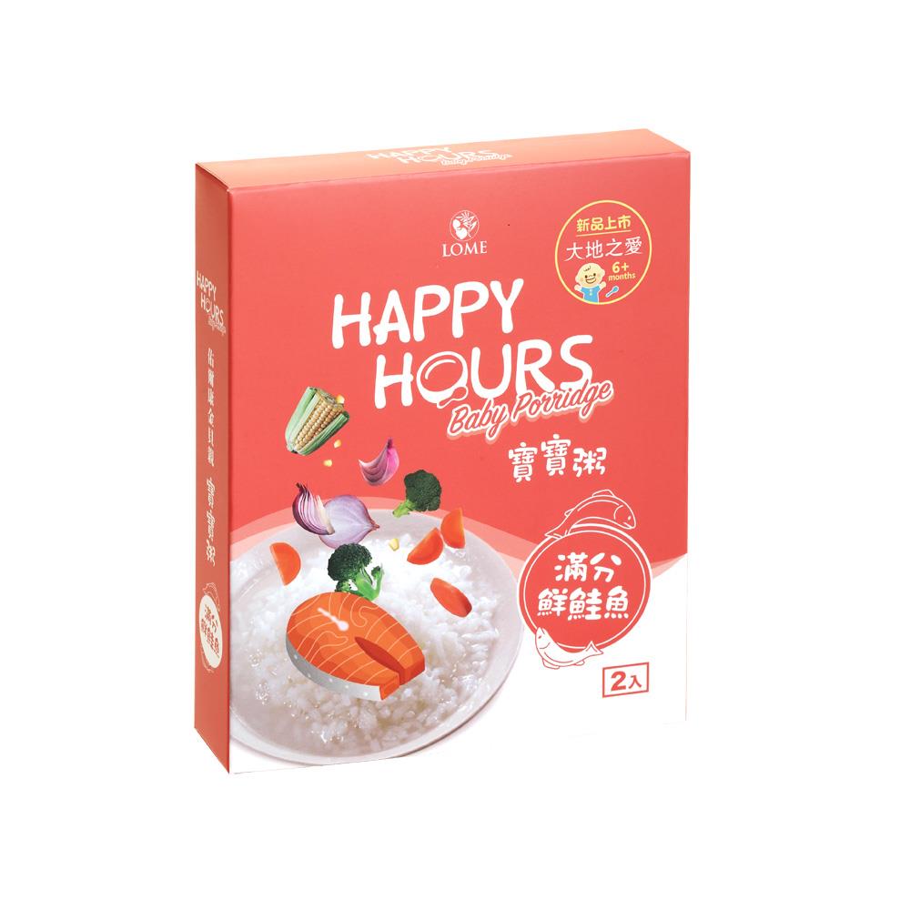 【佑爾康金貝親Happy Hours】寶寶粥-滿分鮮鮭魚150gx2入