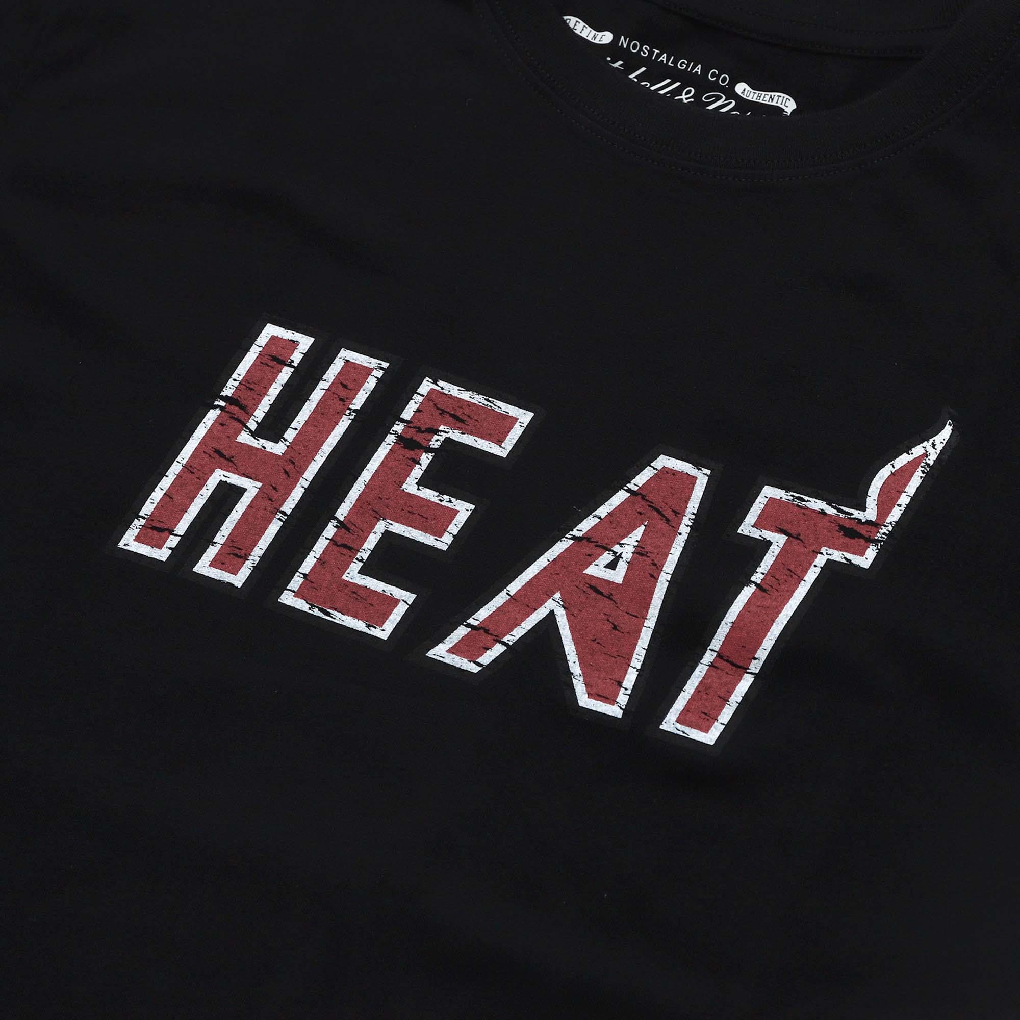 Shop Mitchell Ness Miami Heat Jersey Dress TNMK5180-MHE05DWARED1