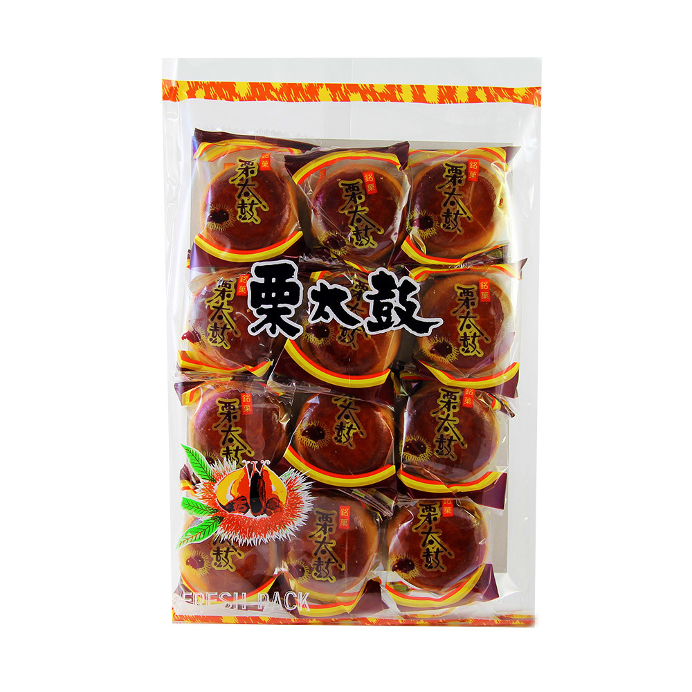 【日新堂】栗太鼓饅頭(２２８ｇ)(效期至2026/03/15)