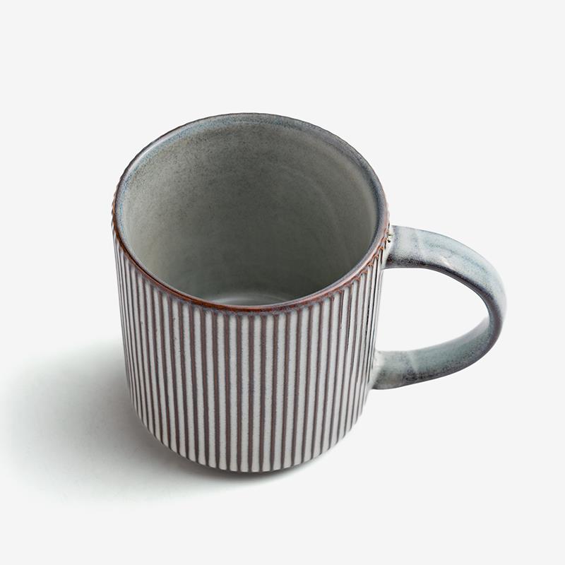 WAGA 樸質線紋 12cm 陶瓷馬克杯｜單品