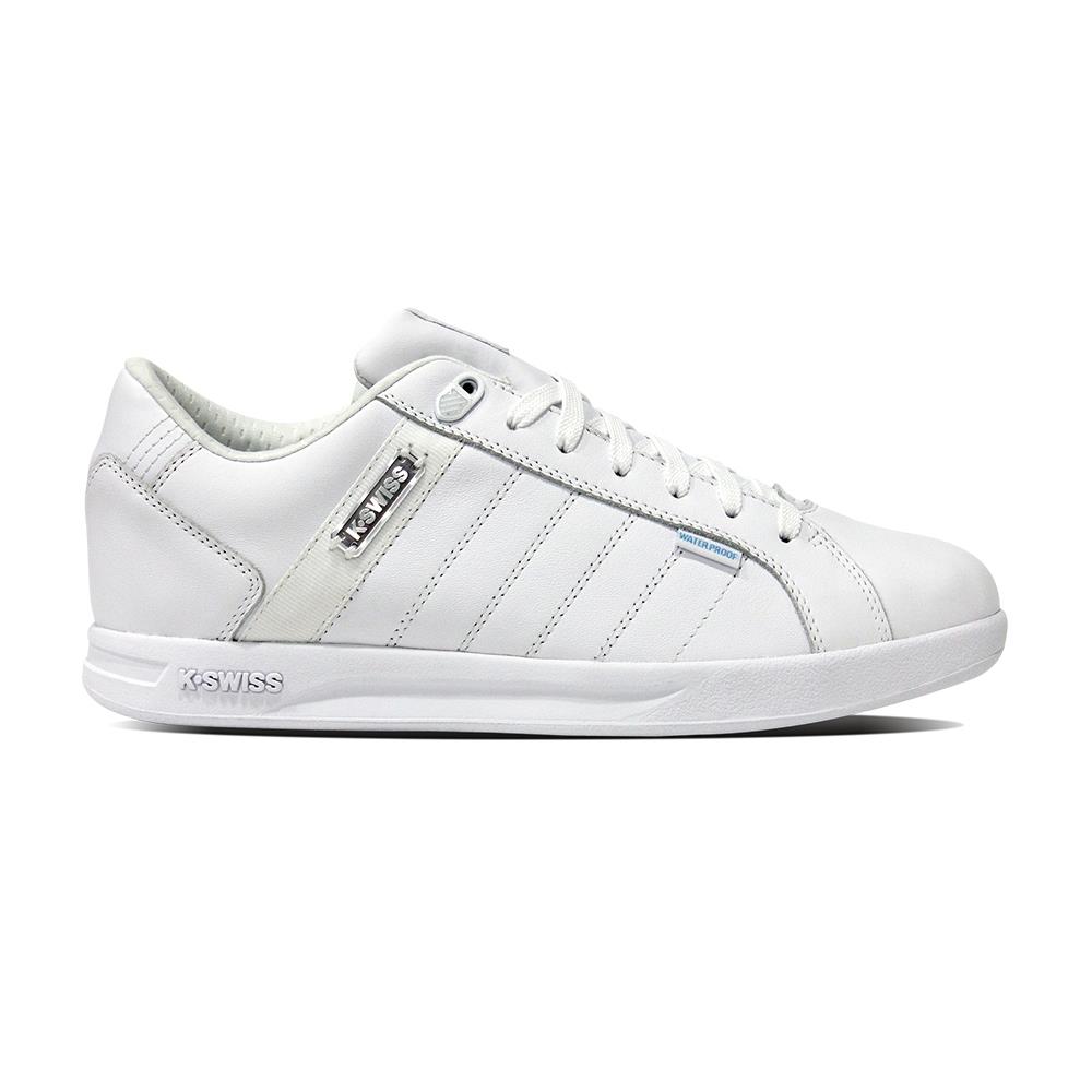 【K-SWISS】防水Lundahl Lth WP 防水運動鞋-男-白