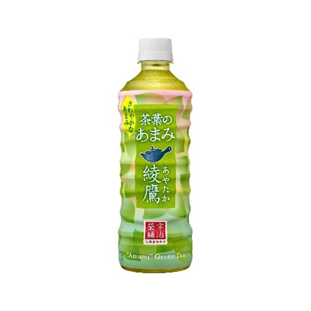 日本cocacola綾鷹清香綠茶飲料525g