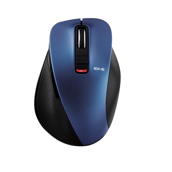 ELECOM EX-G (藍芽5.0)靜音無線滑鼠(M尺寸)-藍