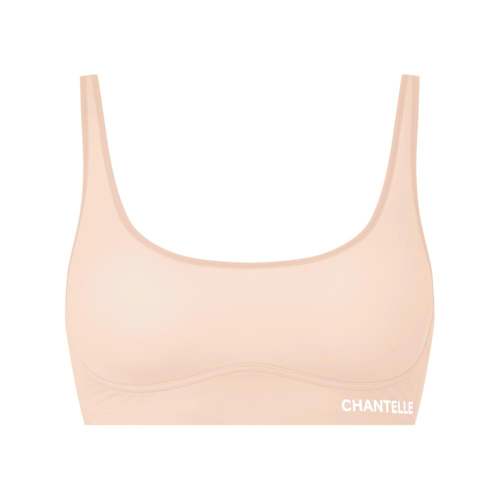 【Chantelle Lab】透氣涼感U領Spacer 無痕內衣>XS-XXL>粉膚色(16A50_01N)【Soft Stretch】