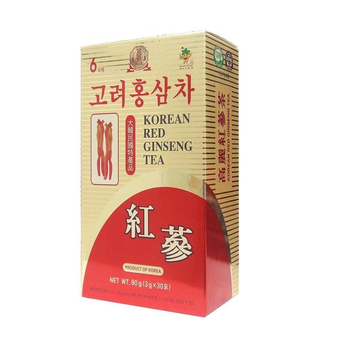 【金蔘】６年根高麗紅蔘茶(３ｇ＊３０包)