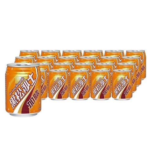 【黑松】加鹽黑松沙士２４５ｍｌ＊２４入(２４５ｍｌ＊２４入／箱)(效期至2025/08/18)