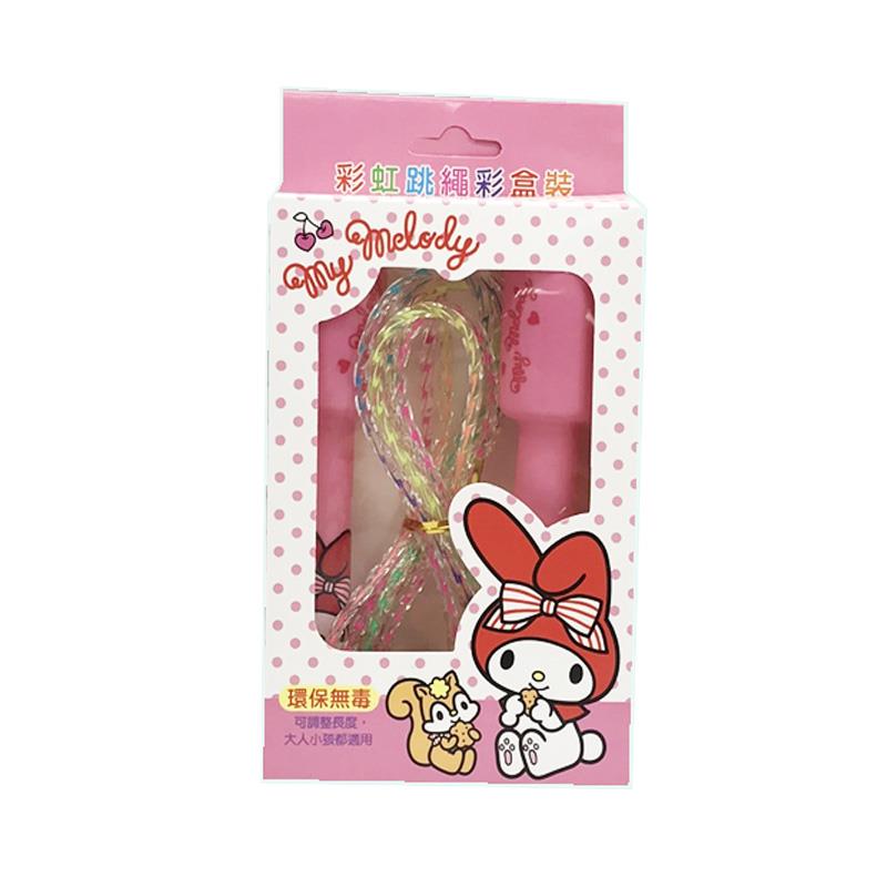 三麗鷗 美樂蒂melody 彩虹跳繩彩盒裝