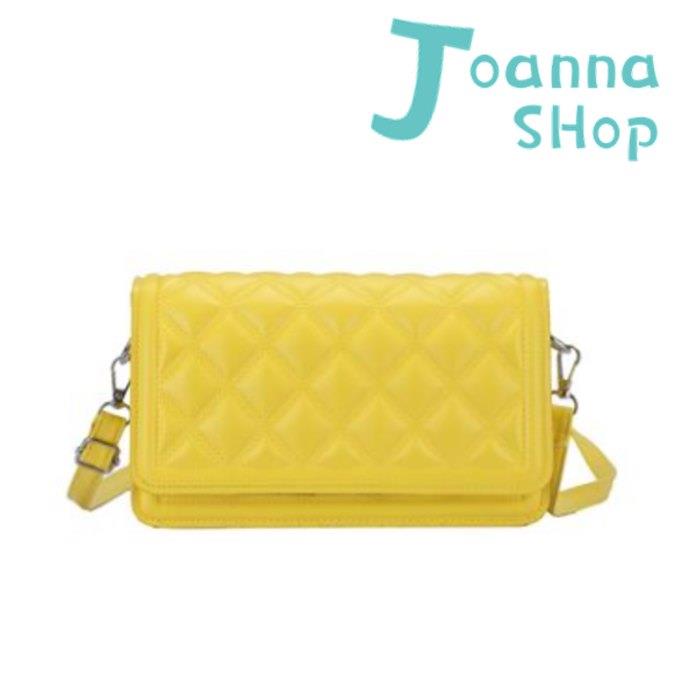 SPORT日常款亮麗菱格斜背包1-Joanna Shop