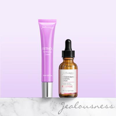液態三重酸煥膚精華30ml+鳶尾花A醇全能眼霜20ml