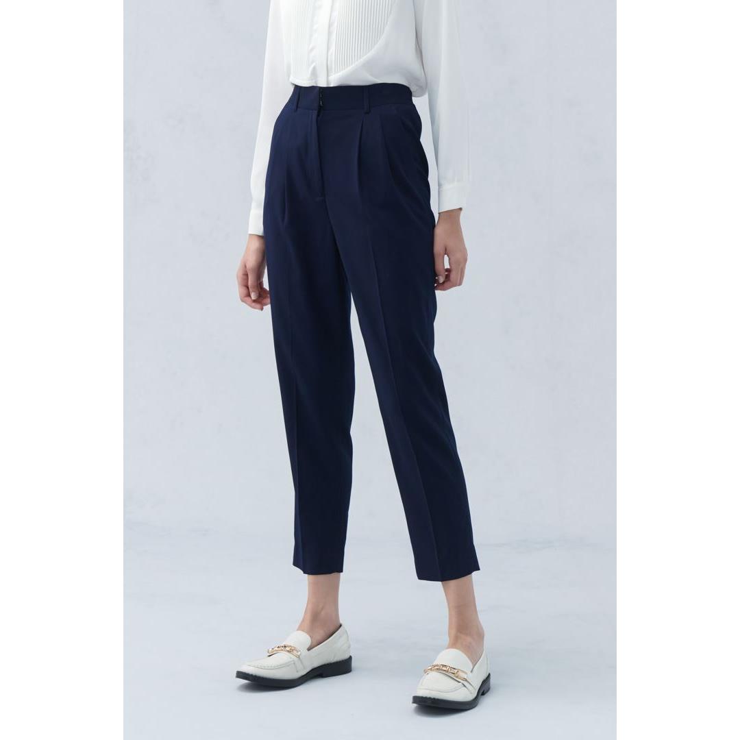 SST&C 深藍錐形西裝褲 | 7262209003 (outlet)