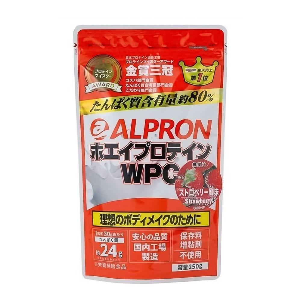 ALPRON乳清蛋白粉250g草莓風味