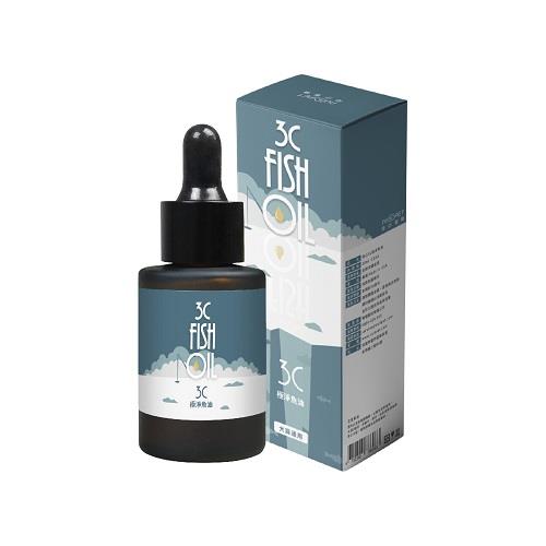 【陪心寵糧】機能ＰＬＵＳ－３Ｃ極淨魚油(３０ｍｌ)