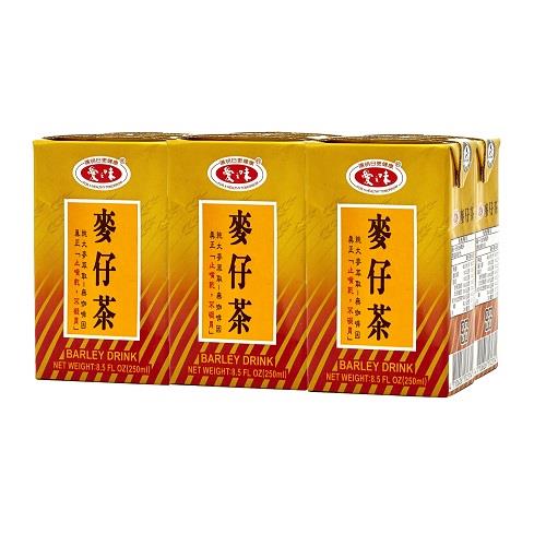 【愛之味】箱購麥仔茶２５０ｍｌ(２５０ｍｌ＊２４入／箱)