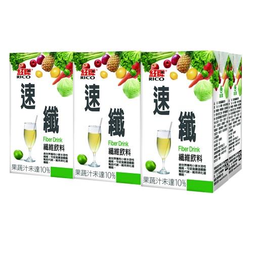 【紅牌】箱購速纖飲料２５０ｍｌ(２５０ｍｌ＊２４入／箱)