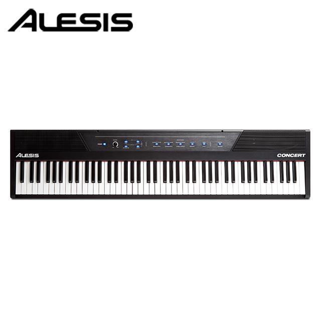 【外出攜帶超方便】Alesis Concert 電鋼琴 88鍵 擁有卓越鋼琴音色的攜帶式電鋼琴