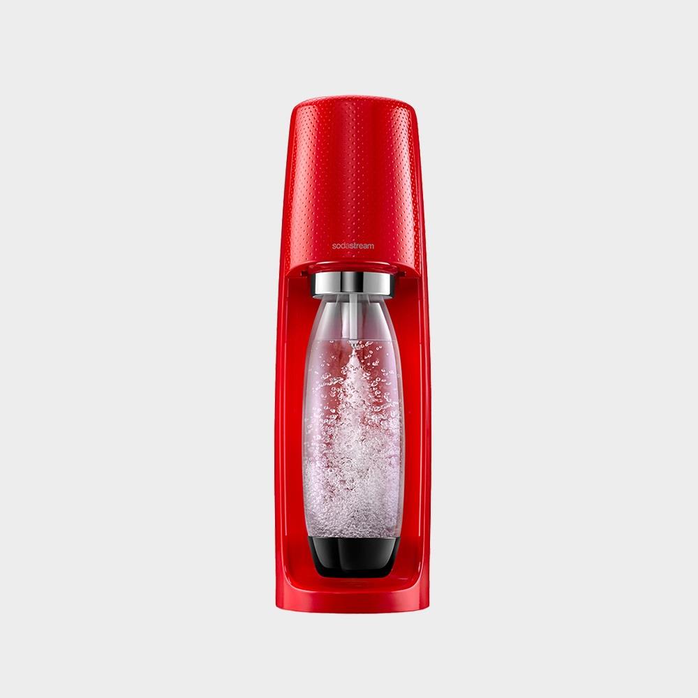 SodaStream Spirit 自動扣瓶氣泡水機 (紅)