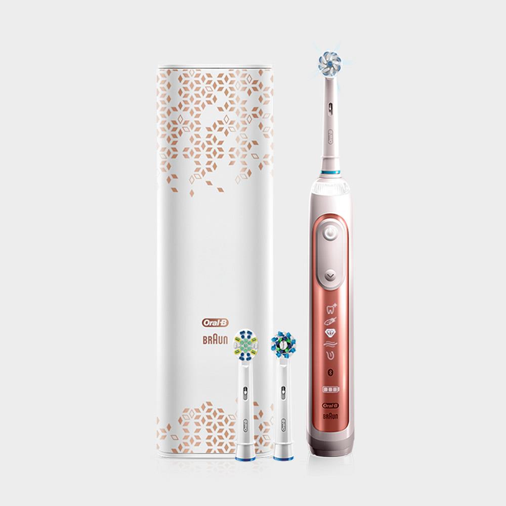Oral-B Genius9000 3D智慧追蹤電動牙刷-玫瑰金