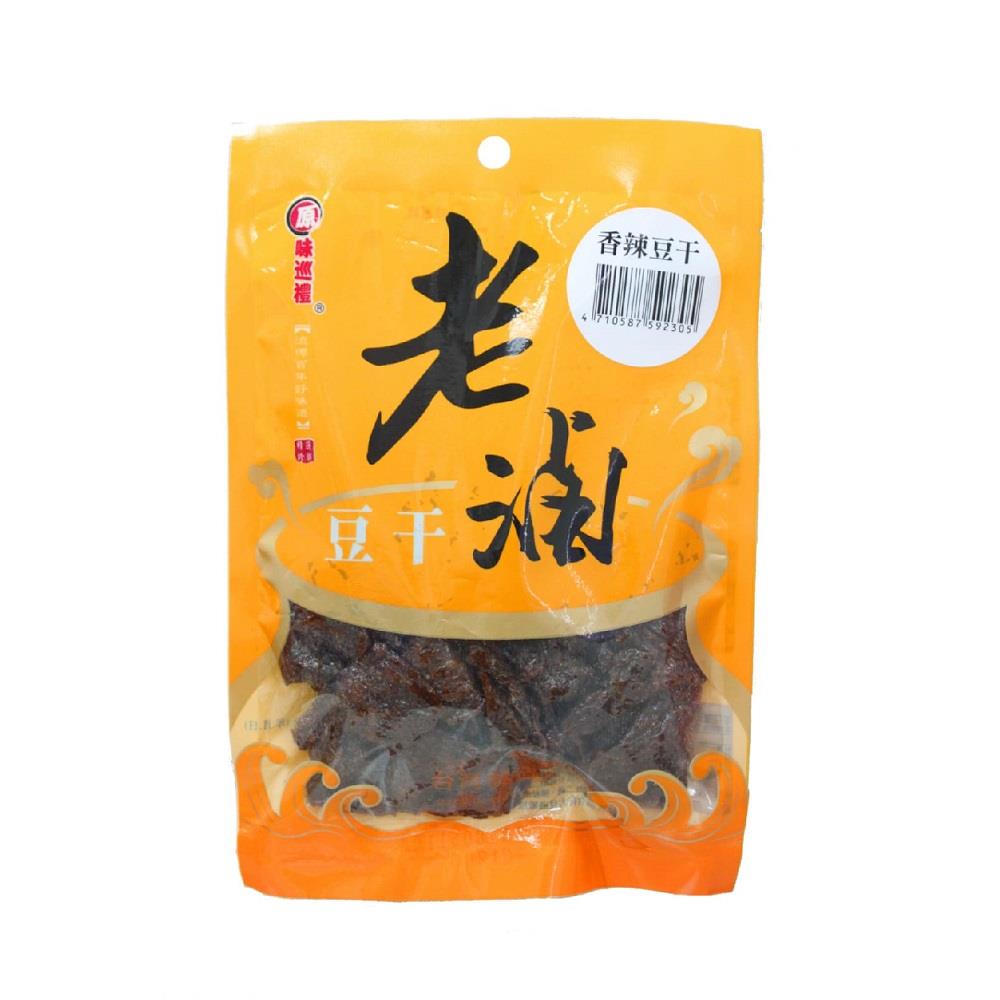 【原味巡禮】老滷豆干－香辣豆干(１２０ｇ＊２４包)