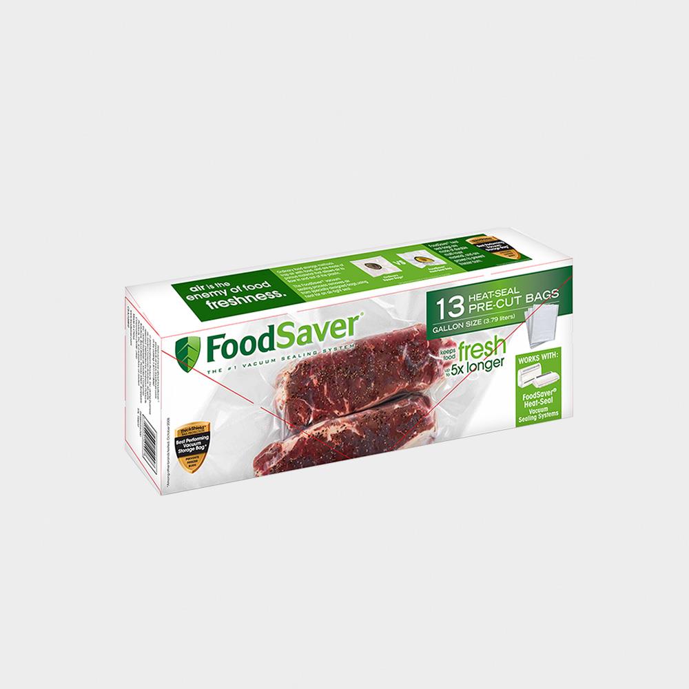 FoodSaver 真空袋13入裝(3.79L) [2組/26入]