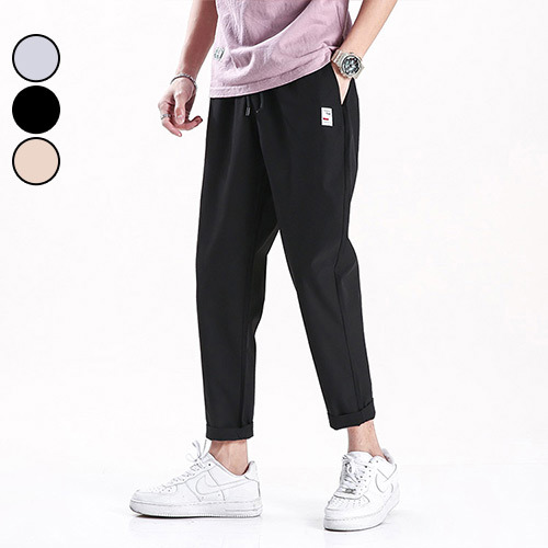 休閒長褲 韓版修身九分褲 大尺碼 男生長褲 (3色) 現 預【NZ752016】
