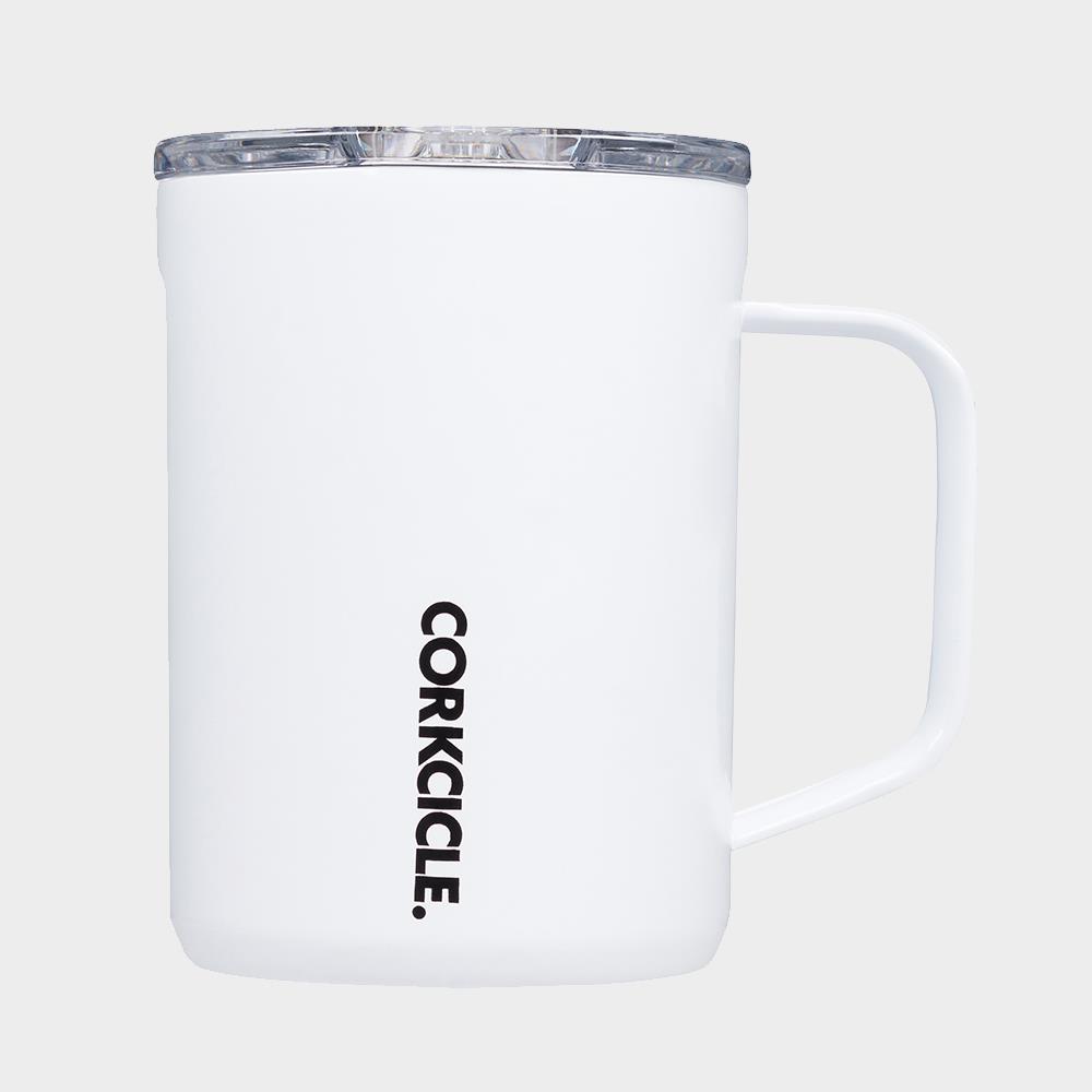 CORKCICLE 三層真空咖啡杯 475ML-白