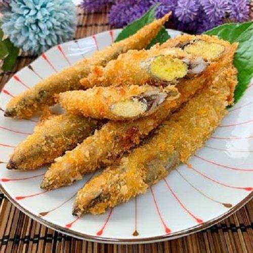 【冷凍店取－海揚鮮物】滿滿魚子香酥柳葉魚(３００ｇ±１０％／盒)