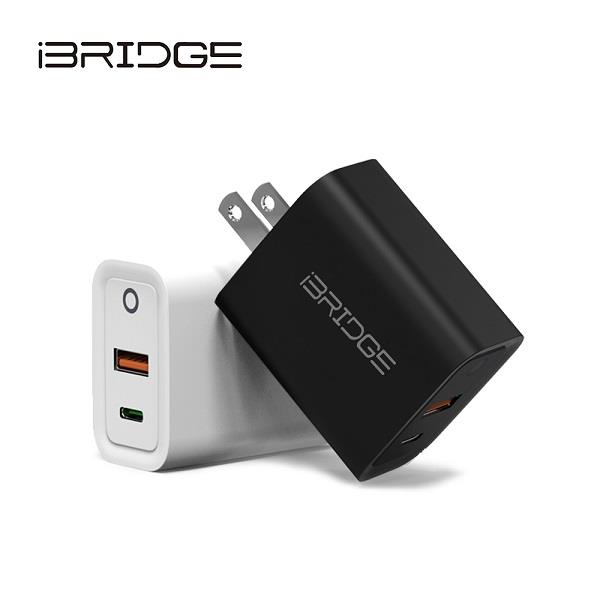 【iBRIDGE】PD30W雙孔快速充電器