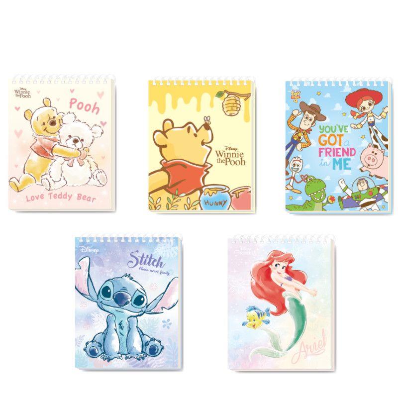 DISNEY迪士尼 畫冊-42K(維尼/維尼和小熊/史迪奇/玩具總動員/愛麗兒)