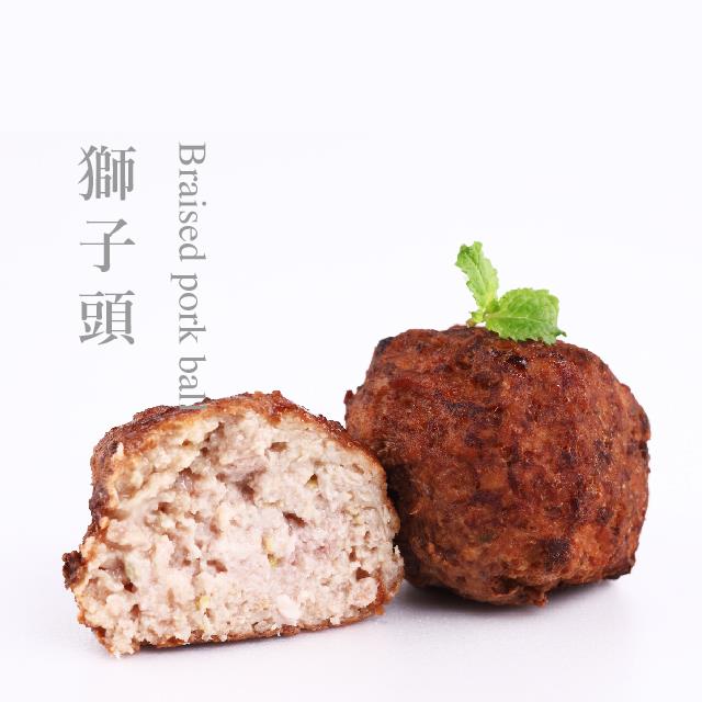 【果貿吳媽家】獅子頭▶特濃豚味紅燒獅子頭1盒/5顆